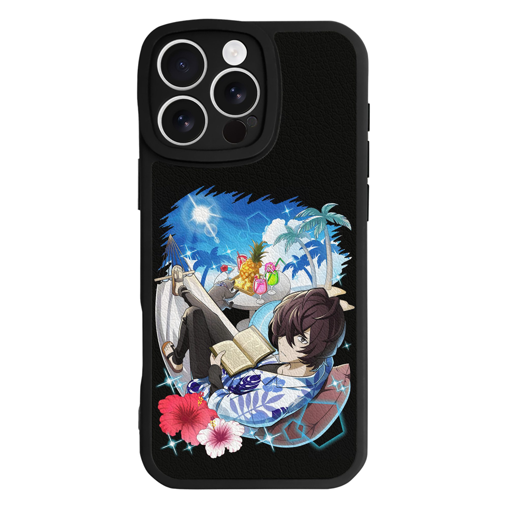 （画像用） 文豪ストレイドッグス Bungo Stray Dogs 【iPhone 16シリーズ対応】シリコンスマホケース（レザー調） 材質：シリコン